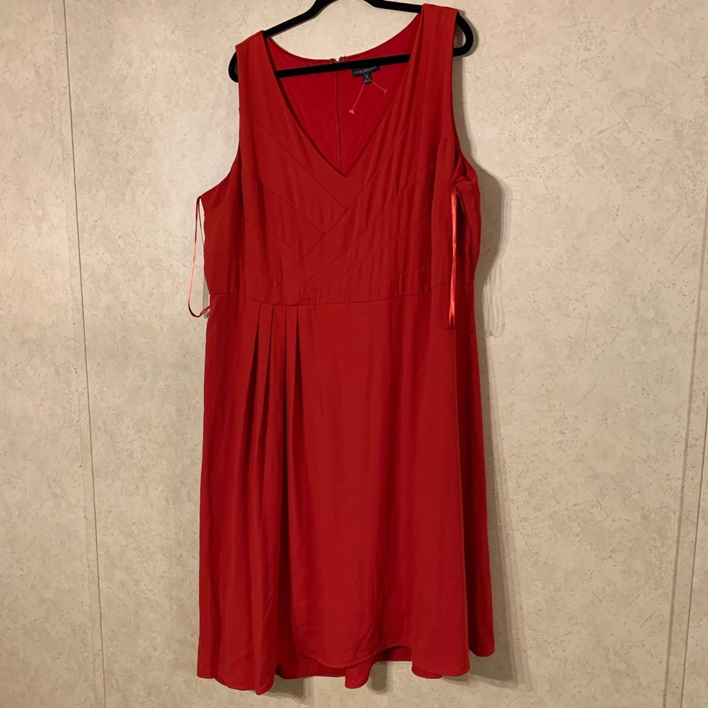 Red Lane Bryant Dress